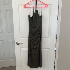 Olive Green Women's Dress